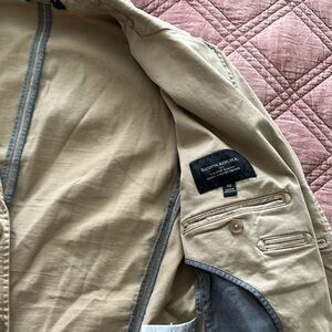 Banana Republic Tan Lightweight Shirt Jacket Casual Style